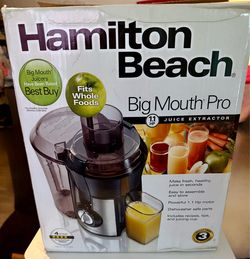 Hamilton Beach Big Mouth PRO Juicer