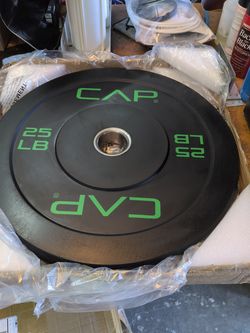 Brand new weight plates.