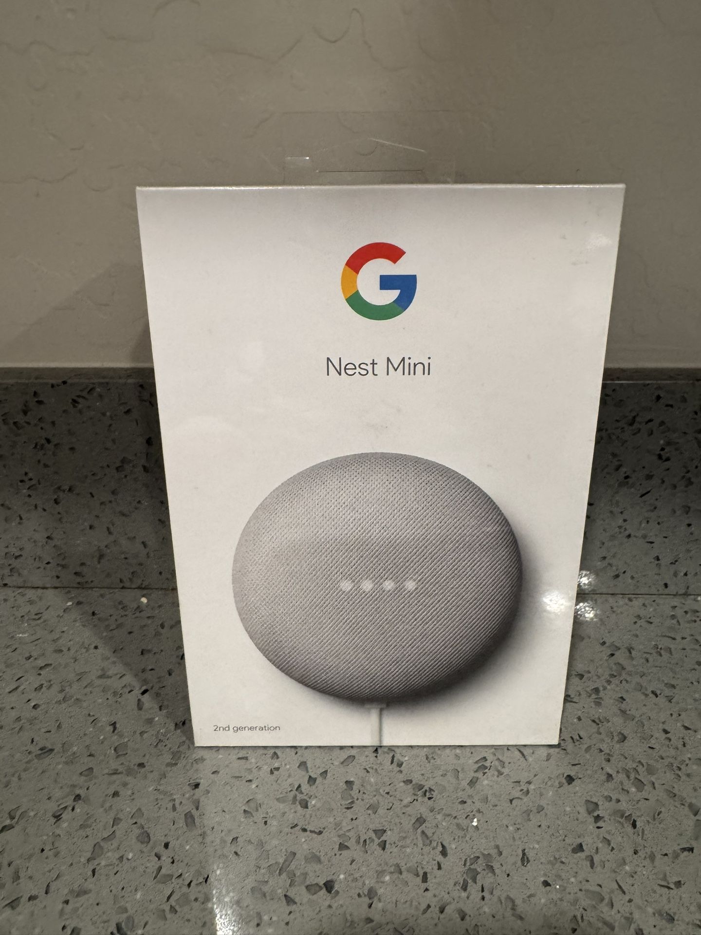 Google Nest Mini (2nd Generation) - Chalk color