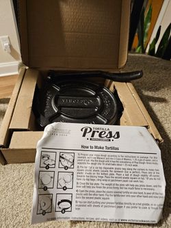 Victoria Cast Iron Tortilla Press