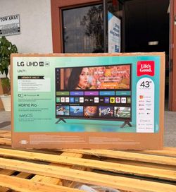 43UA71 43” Lg smart 4k led Uhd tv