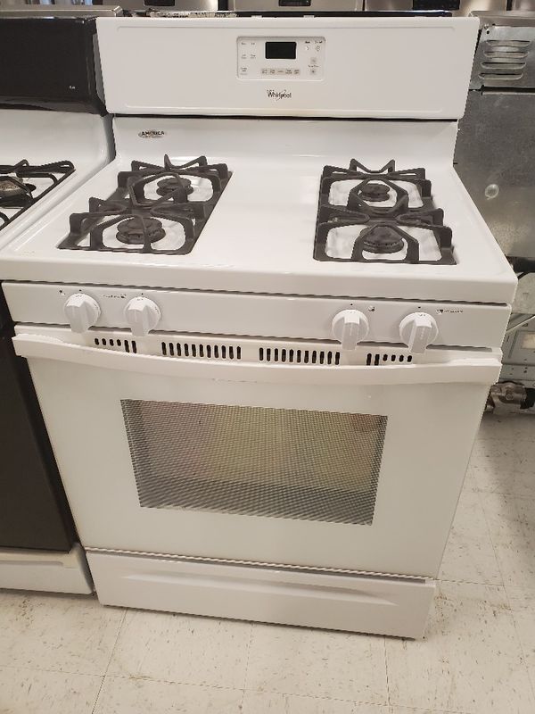 Whirlpool gas stove in good condition with 90 day's