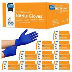 1000 Nitrile Gloves (Size L)