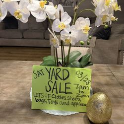 Huge yard sale 