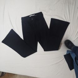 Black Flared Jeans