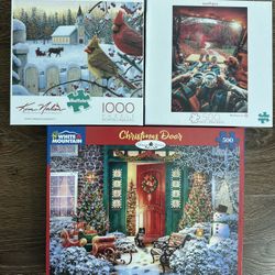 Puzzles Set of 3