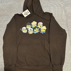 Brand New BTS x Minions Despicable Me Hoodie. Size Medium