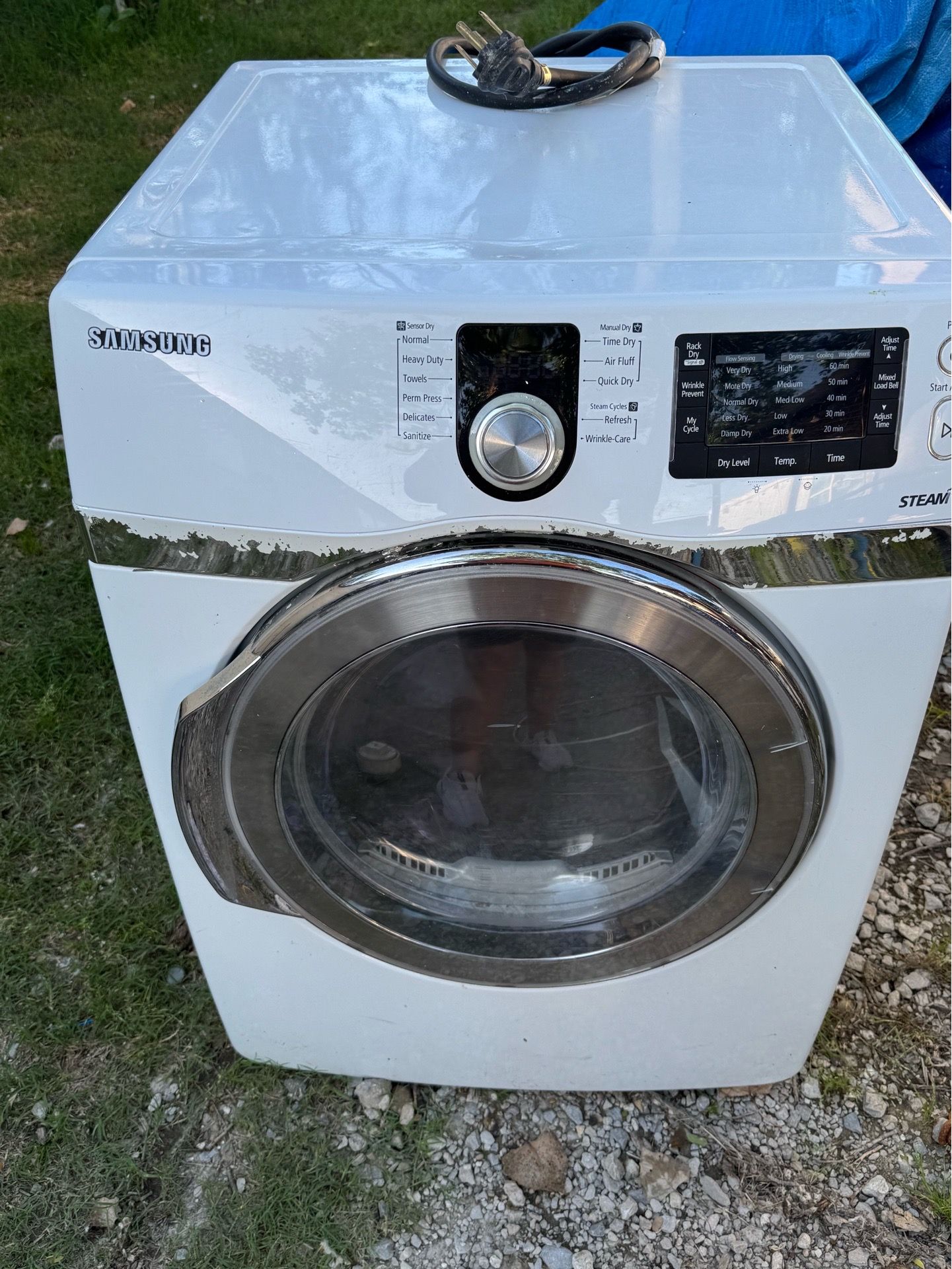 Samsung dryer with steam