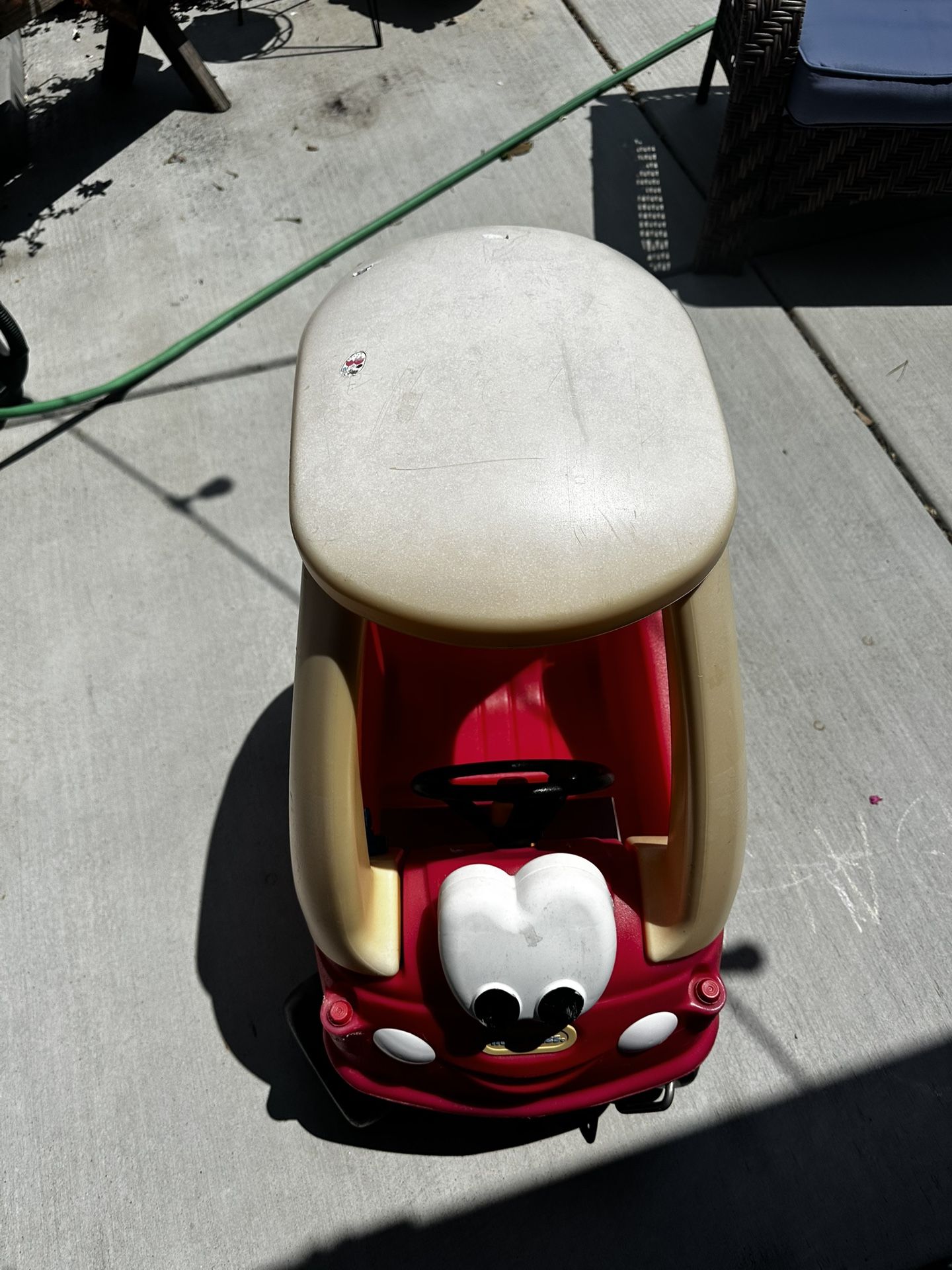 Kids Outside Toy Car