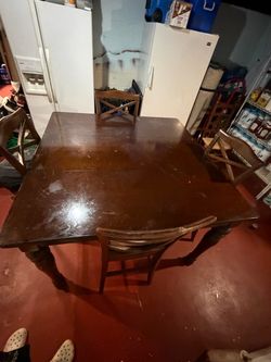 Ashley Furniture Kitchen Bistro Table + Chairs