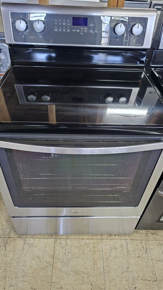Stove Whirlpool Stainless Steel 