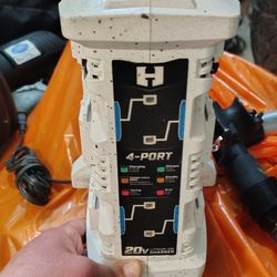 HART 4-Port Fast Battery Charger, model HPCG04. 