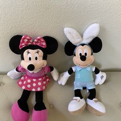 Mickey And Minnie Mouse