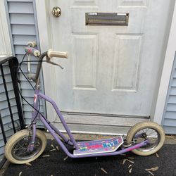 Vintage BMX scooter