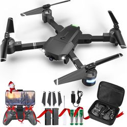 Controlled Camera Drone for Kids 8-12, Beginner Friendly with 1 Key Fly/Land/Return, APP-Controlled FPV Drone w/ Emergency Stop Low Batteries Warning,