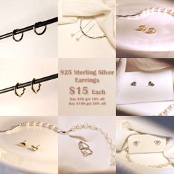 925 Sterling Sliver Earings