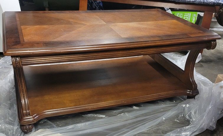 Solid Wooden Coffee Table