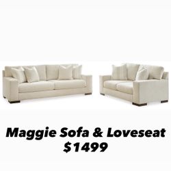 Sofa & Loveseat By Ashley. 🚚WE DELIVER🚚