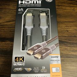 GE Ultra Pro Premium HDMI 4Ft. Cord