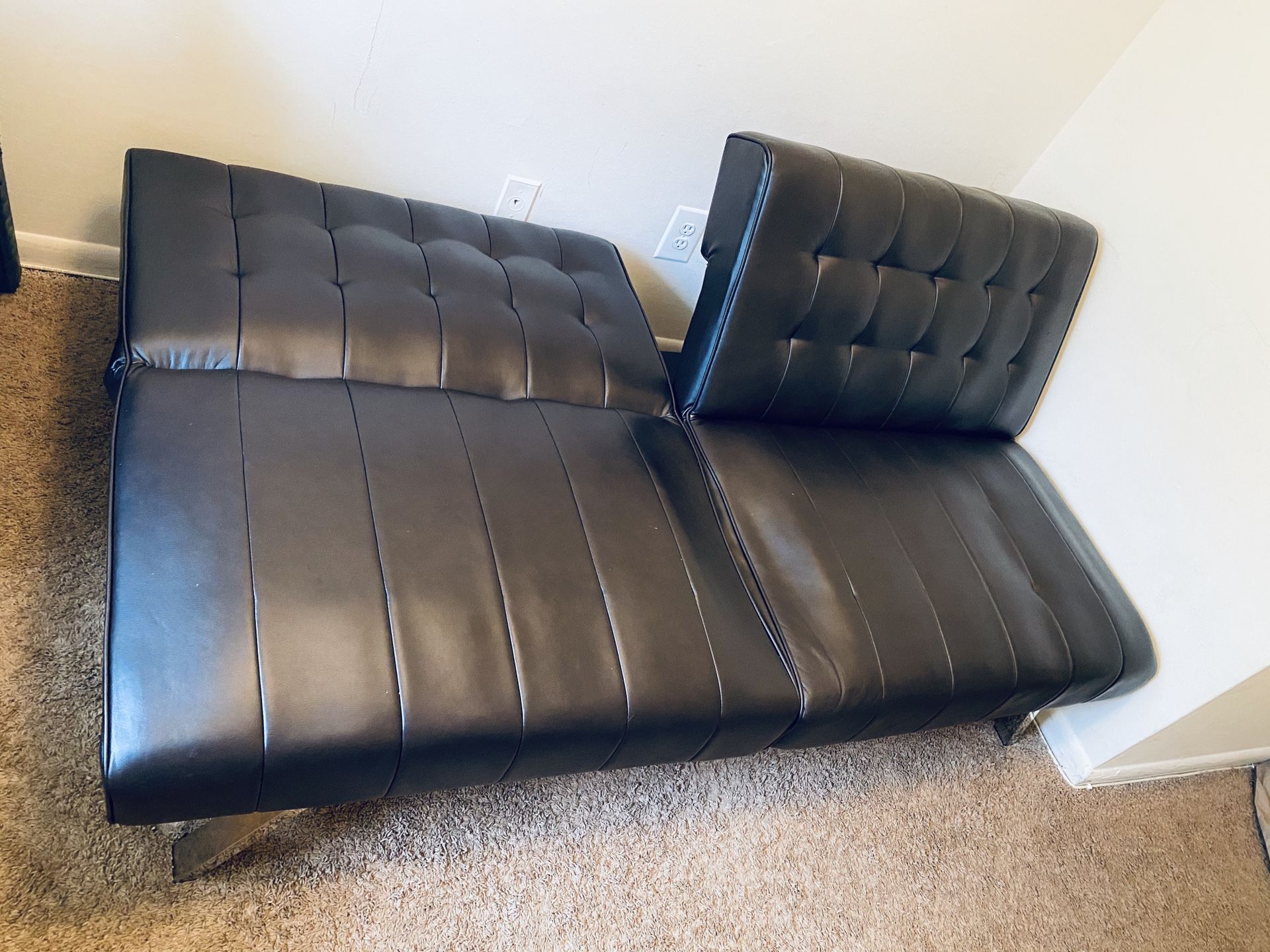 Leather Futon