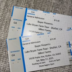 Luke Bryan Tickets 