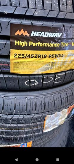 225/45/18 SET Of New Tires