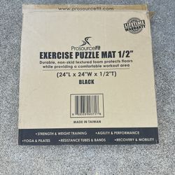 ProSourceFit Exercise Puzzle Mat 24”x24”x1/2”