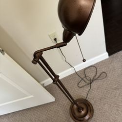 Decorative Floor Lamp Adjustable height & head (BO-2441FL-RU) Light bulb included 