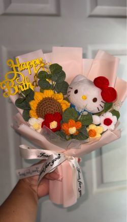 Mini Hello Kitty Bouquet 💐Birthday Gift, Anniversary Gift, National Girlfriend’s Day Gift💐
