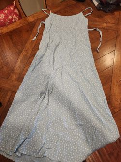 Assorted pants, dress, and sweater