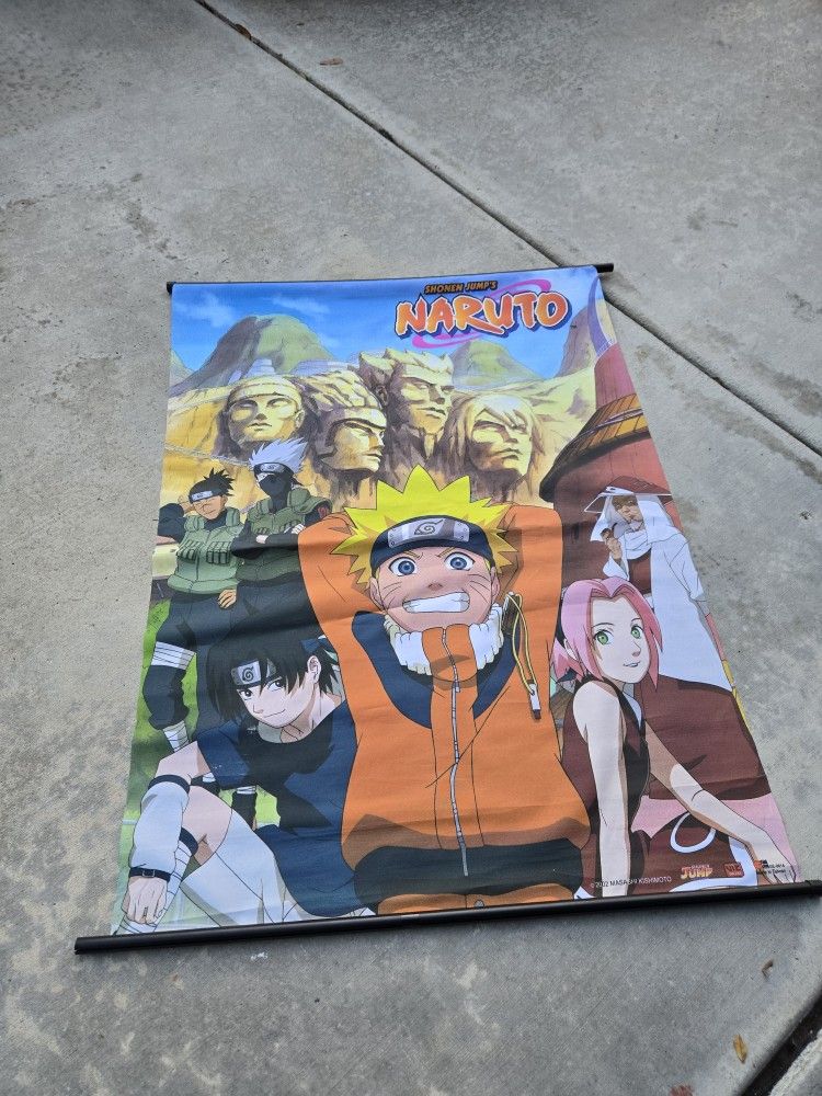 Naruto, Fabric Poster. Manga Collection Item