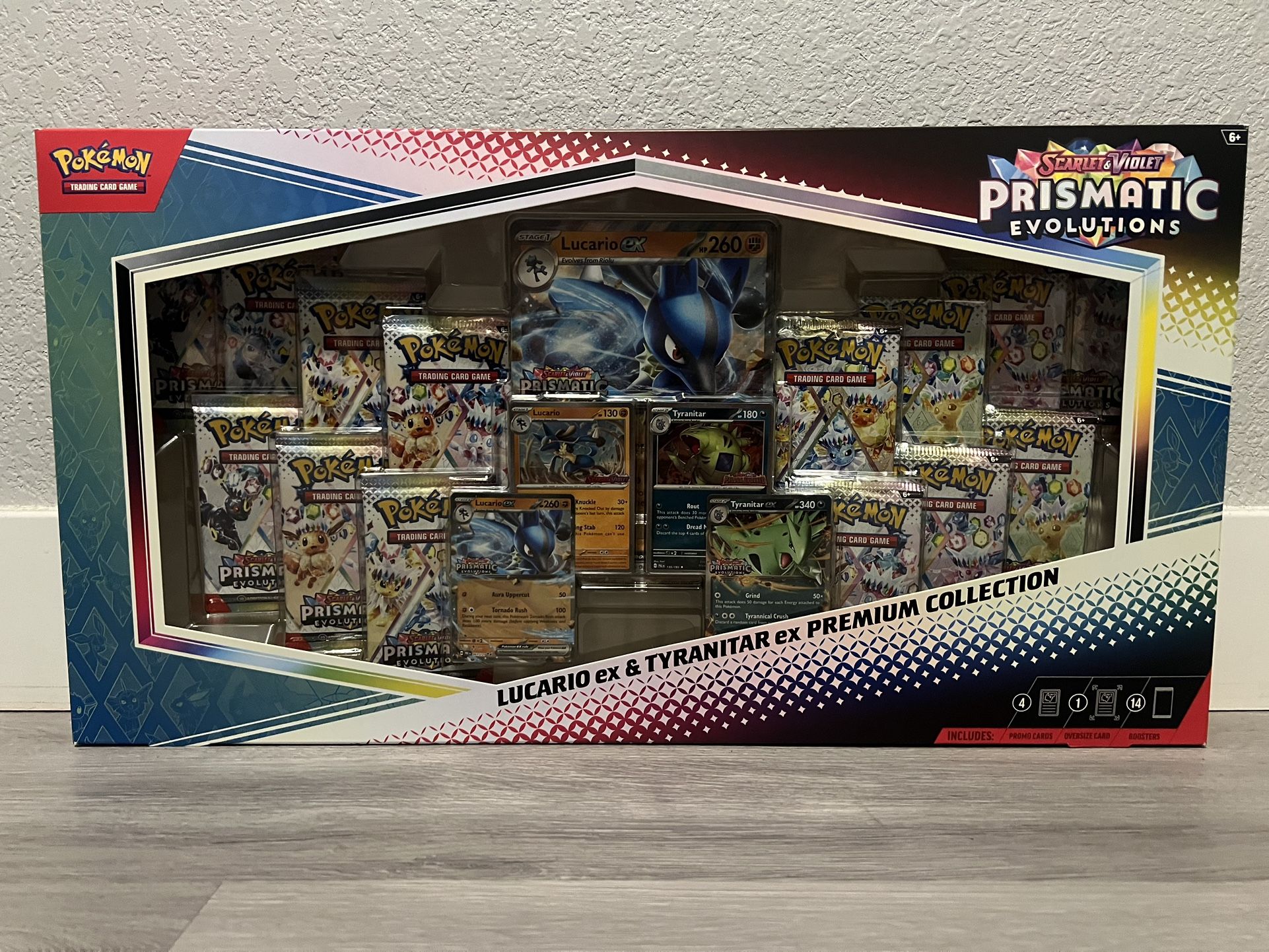 Pokémon Lucario Ex Tyranitar Ex Premium Collection