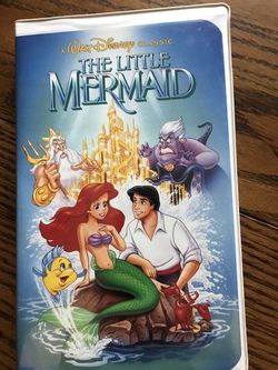 1989 Original Little Mermaid VHS