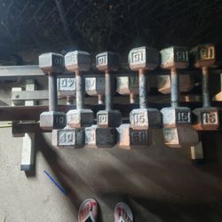 Dumbell Set With Stand