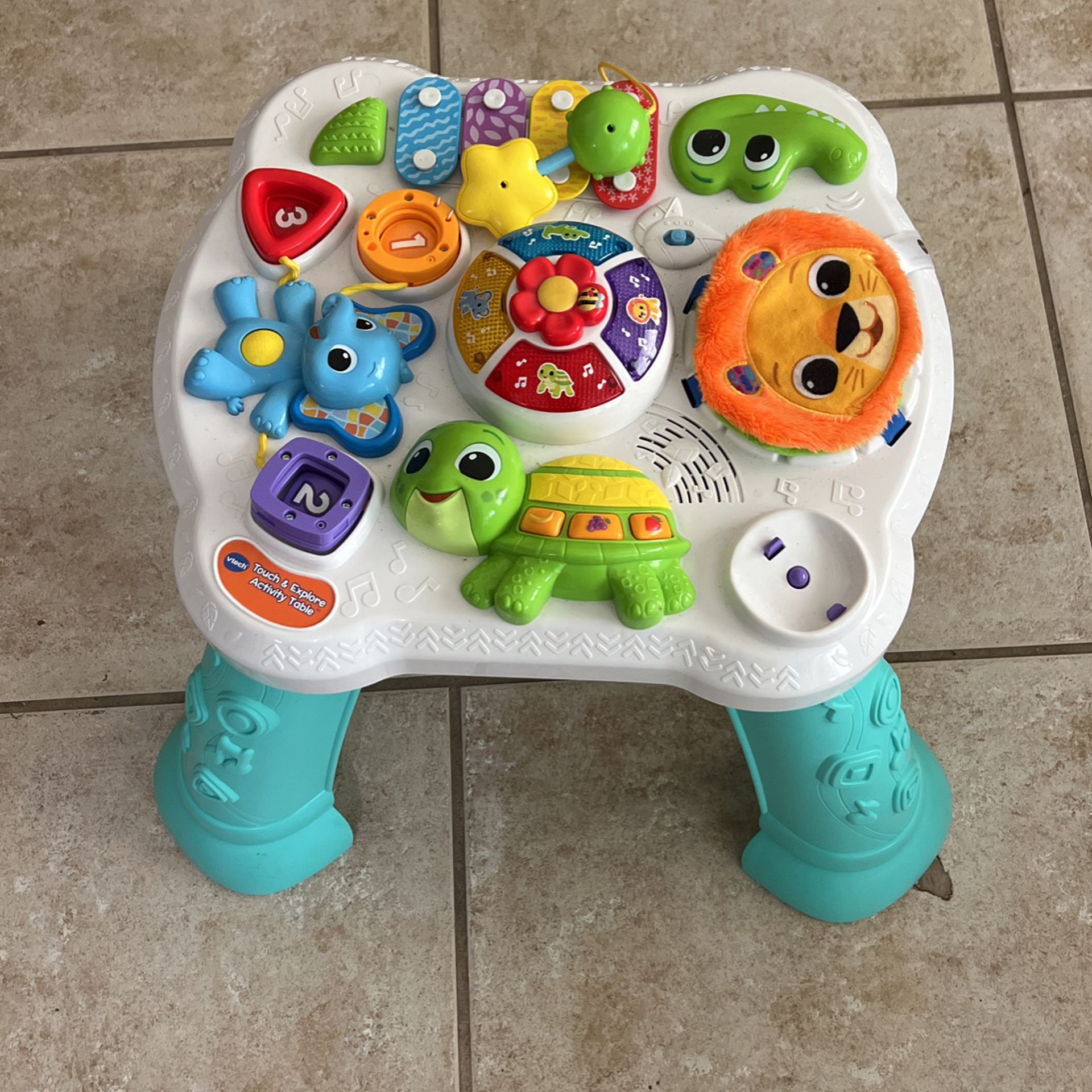 Touch And Explore Activity Toy With Lights