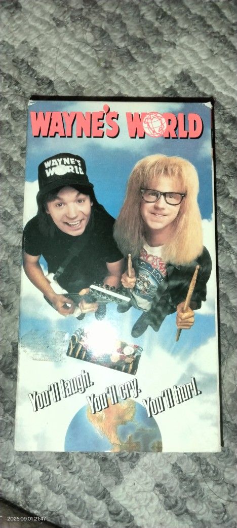 VHS Wayne's World Movie
