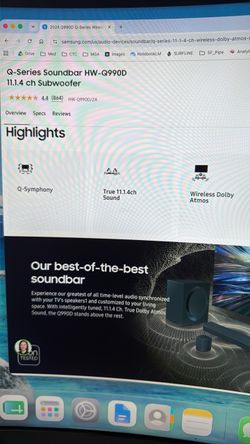 Samsung HW-Q990D Soundbar