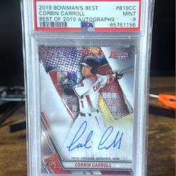 Corbin Carroll  Bowman's Best  Auto 