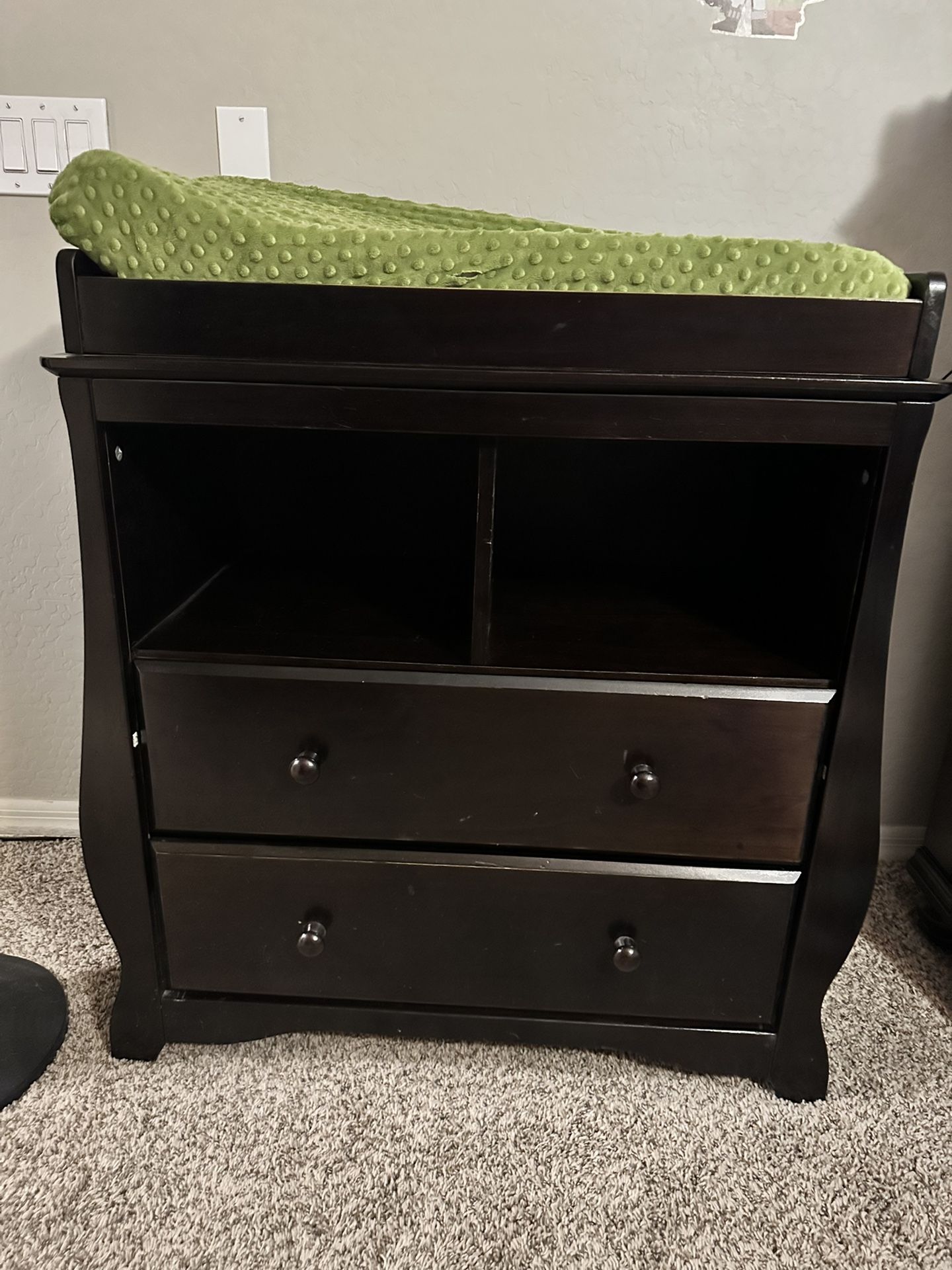 Changing Table With Dresser