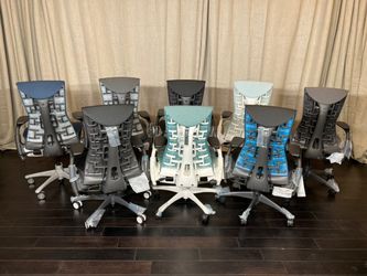 *FREE DELIVERY* NEW HERMAN MILLER LOGITECH G EMBODY CHAIRS - ALL COLORS AVAILABLE