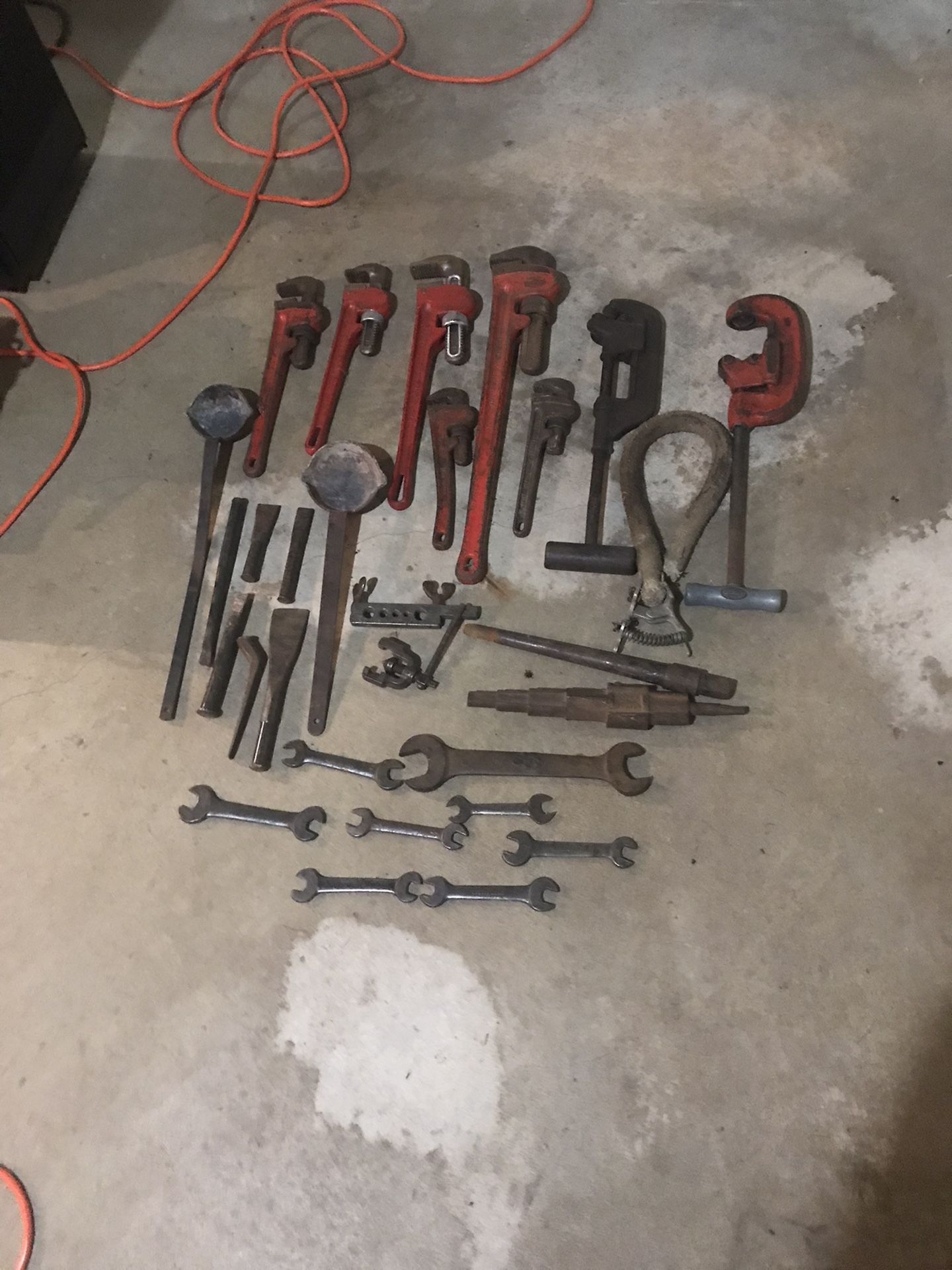 Big Lot of Plumbers Tools 