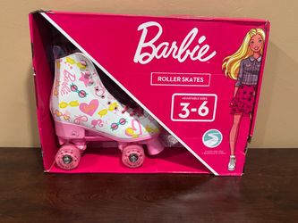 Barbie Roller Skates Adjustable Size 3-6