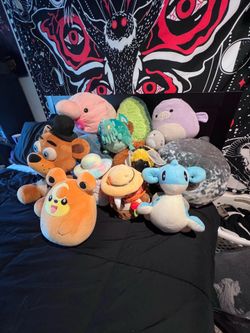 Squishables/squishmallow plushies