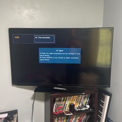 55” Samsung Tv With Remote $80