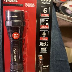 New Husky Focusing Flashlight