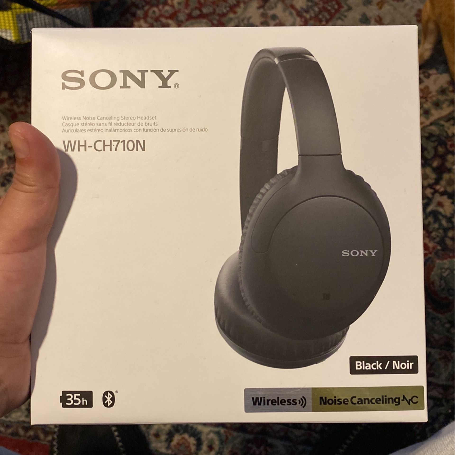 Sony Wireless Noise Canceling Headset WH-CH710N