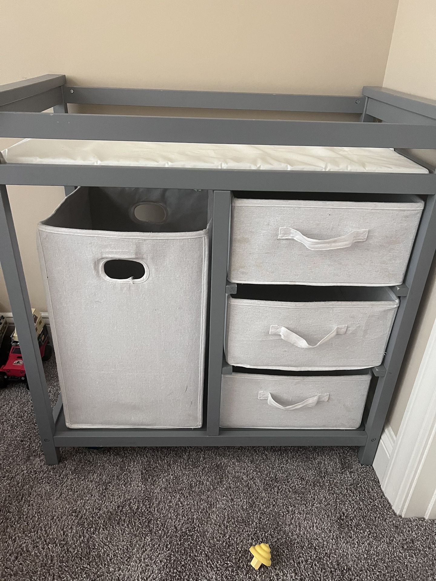 Grey Changing Table 