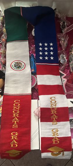 Graduation Mexican, serape Sashes