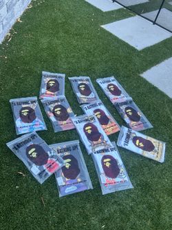 BATHING APE BAPE TEES MEDIUM AND LARGE