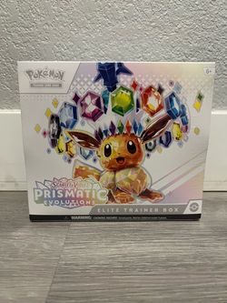 Pokémon Prismatic Evolutions Elite Trainer Box(new)